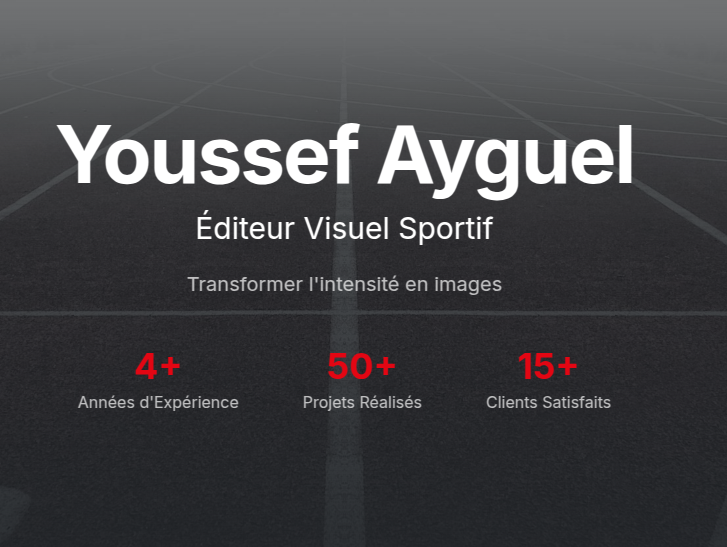Portfolio de Youssef